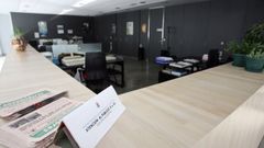 Imagen de archivo de una oficina municipal vac�a.