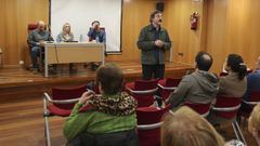 Mesa redonda sobre narcopisos e inseguridad organizada por la asociaci�n Raigame del Ensanche de Santiago.