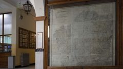 Imaxe do mapa de Font�n que se pode ver no IES Lucus Augusti, en Lugo.