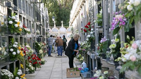 VISITA A LOS DIFUNTOS EN LOS  CEMENTERIOS EL DIA DE TODOS LOS SANTOS