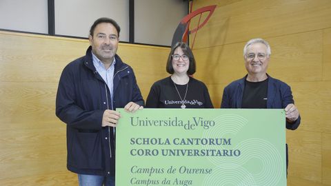 Javier Rodr�guez Rajo, Ruth Gonz�lez y V�ctor Vicente Fern�ndez