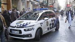 Calle Benito Corbal de Pontevedra, una de las m�s comerciales de la ciudad
