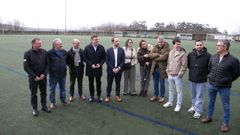 El presidente del ente provincial, Valent�n Gonz�lez, visit� el municipio y firm� el acuerdo con el alcalde, Esteban Ares.