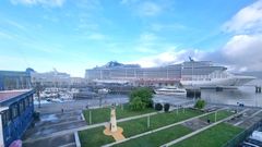 Doble escala de cruceros en Vigo