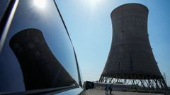 Torre de refrigeraci�n de una vieja central nuclear de Pensilvania. Estados Unidos todav�a lidera la capacidad at�mica instalada en el mundo.