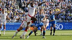 Un lance del �ltimo partido en Riazor entre el Deportivo y la Cultural Leonesa