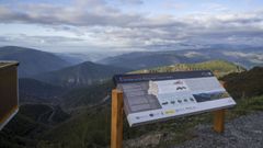 Mirador geolgico de As Fontes, en Ribas de Sil, que ser visitado en Semana Santa