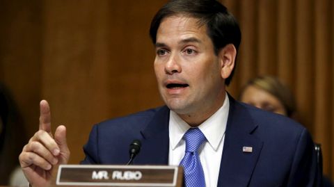 Marco Rubio, senador republicano por Florida e hijo de cubanos