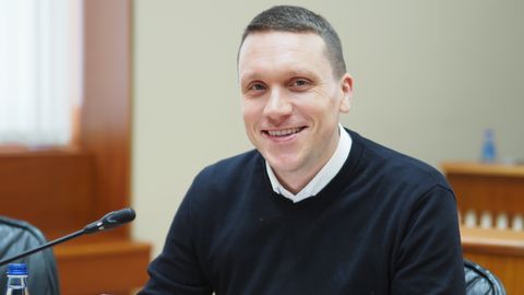 El parlamentario socialista Aitor Bouza.