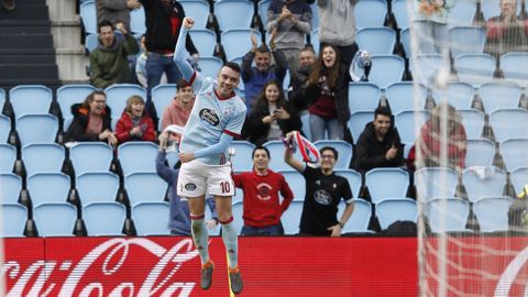 Celta-Sevilla (4-0) en Primera el 7 de abril del 2018. Triplete de Aspas.