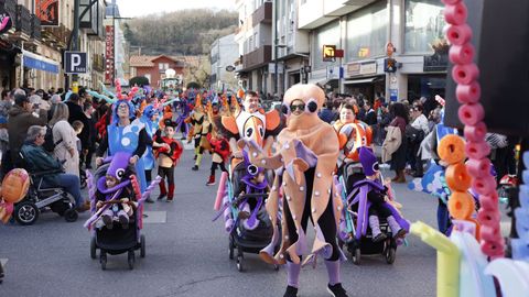 El desfile del carnaval de Sarria