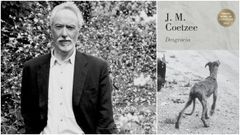 J. M. Coetzee (Ciudad del Cabo, Sudfrica, 1940); a la derecha, portada del libro.