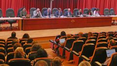 El claustro de la UDC (en foto de archivo) se reuni� este viernes en sesi�n telem�tica despu�s de haberse aplazado en primavera a causa del confinamiento