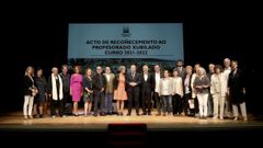 El acto de reconocimiento a docentes jubilados de Santiago se celebr� en el Teatro Principal