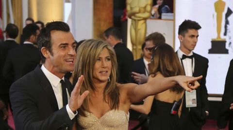 Justin Theroux y Jennifer Aniston