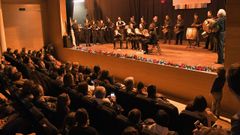 Concierto de la Escola de M�sica e Danza de Ribadeo, festival navide�o (imagen de archivo, de antes de la pandemia)