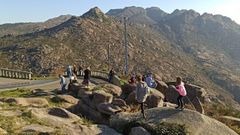 Vista del monte Pindo desde el mirador de O �zaro