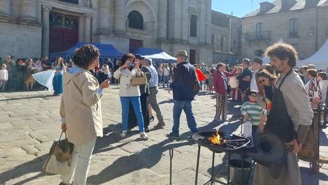 Puestos y oficios de la feria medieval de Lugo
