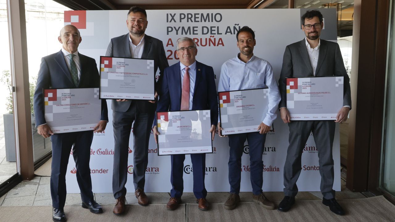 Las Cámaras coruñesas convocan con el Santander el Premio Pyme del Año 2026