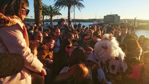 Llegada de los Reyes a Ferrol