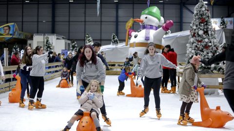 Imagen de la pista de hielo de una edici�n anterior del Fexturr�n