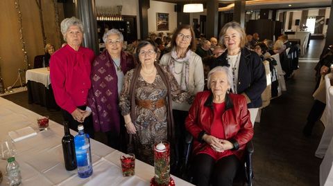 Integrantes de la entidad de Amas de Casa de Ponteceso