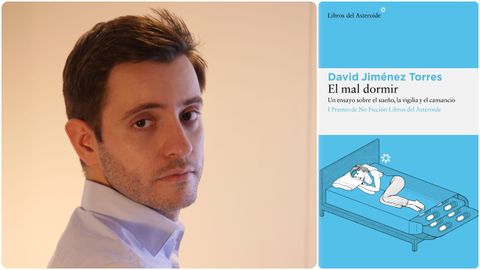 David Jimnez, autor del ensayo El mal dormir, que publica Libros del Asteroide.