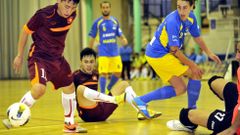 La selecci�n de Vietnam se adelant� en el marcador, pero el Cidade de Nar�n remont� ante su p�blico