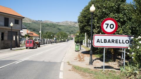 Albarellos, en Monterrei