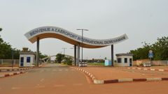 Aeropuerto de Niamy, capital de Níger.