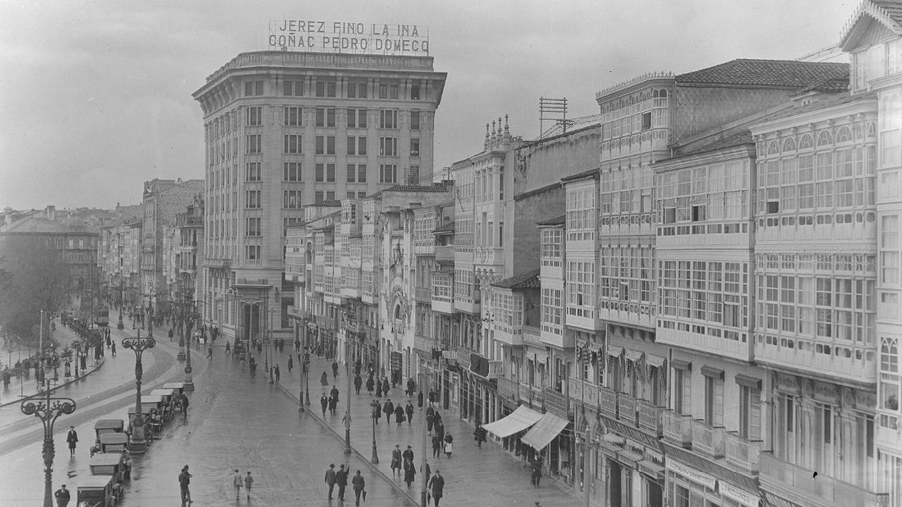 A Coruña de hace 100 años salta a internet