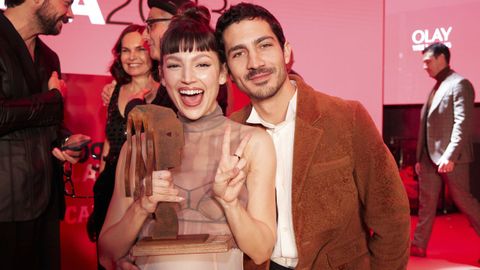 �rsula Corber� y Chino Dar�n en una imagen de archivo.