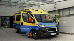 Imagen de archivo de una ambulancia