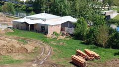 El derribo de la construcci�n anexa a la guarder�a a�n est� por completar