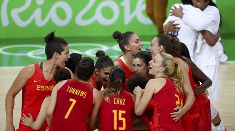 La selecci�n femenina de baloncesto se apunt� una hist�rica plata en R�o 2016.