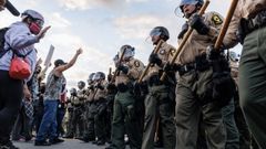 Protesta contra el ICE en Broadview (Illinois), el pasado mes de octubre