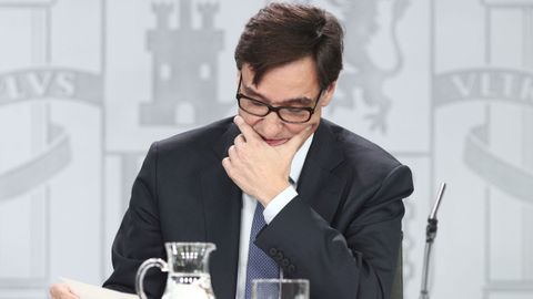 El ministro de Sanidad, Salvador Illa