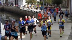 Imagen de la pasada edici�n de la Carreira Popular de Rianxo.