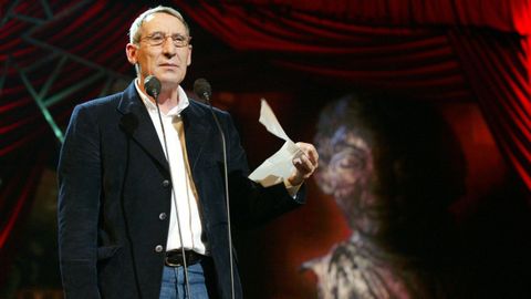 Celso Bugallo en Vigo en el a&ntilde;o 2005, durante la entrega de los Premios Mestre Mateo