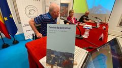 La conselleira de Mar, Rosa Quintana, particip� en la presentaci�n del libro Contos da Beiramar, de Fernando Fern�ndez Domonte, en la Casa de Galicia en Madrid