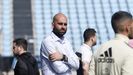 Claudio Gir�ldez, entrenador del Celta B, en una imagen tomada durante un partido de la presente campa�a.