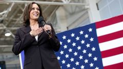 La senadora y exfiscal californiana Kamala Harris
