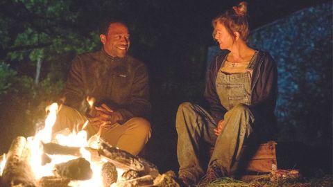 Los actores Chiwetel Ejiofor y Ren�e Zellweger, en una escena de la nueva entrega de Bridget Jones.