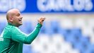 Rozada Real Oviedo Carlos Tartiere.Javi Rozada, durante un entrenamiento en el Carlos Tartiere