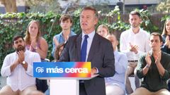 Alberto N��ez Feijoo en el evento del PP en Melilla.