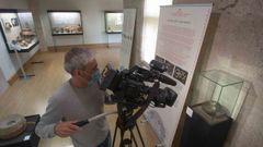 Pezas da �poca sueva que se poden ver no Museo Provincial de Lugo