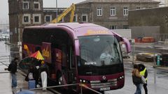 Pasajeros gallegos de Renfe son trasladados en autob�s a su lugar de destino