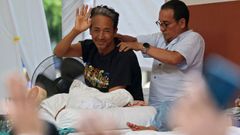 Sonam Wangchuk lleva 21 d�as en huelga de hambre dentro de las protestas del partido de las cucarachas