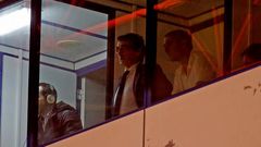 V�zquez lo vio en las cabinas de radio