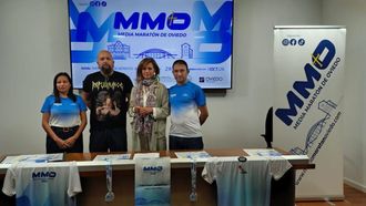 Presentaci�n media marat�n de Oviedo